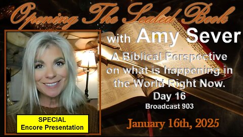 01/16 SPECIAL Encore Presentation of Today’s Scripture! Plus Communion!