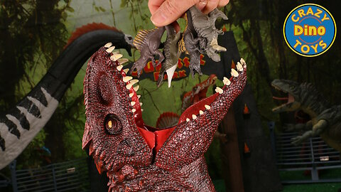 15 Jurassic World Rebirth Minis Unboxed Dinosaur Toys Mattel 2025 #hungrydino TREX eats Dinos