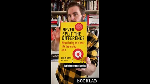 Quick Review | “Never Split the Difference” by Chris Voss | 1 Min Review #books