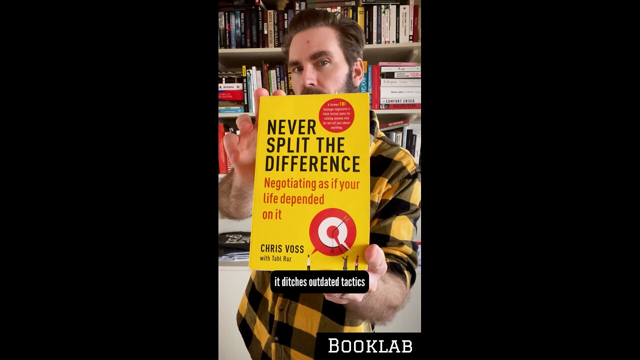 Quick Review | “Never Split the Difference” by Chris Voss | 1 Min Review #books