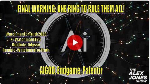 FINAL WARNING: ONE RING TO RULE THEM ALL!