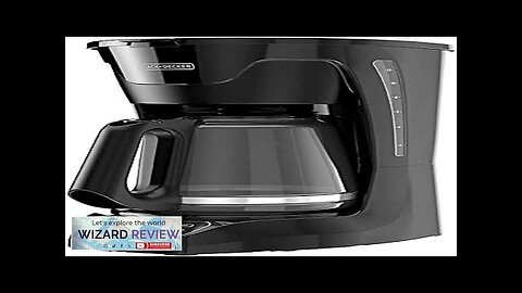 BLACK+DECKER 12-Cup* Programmable Coffeemaker Black Review