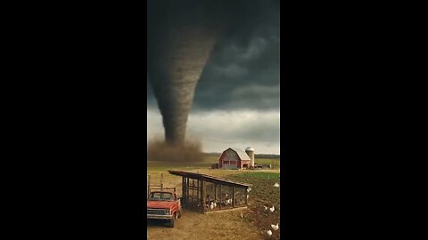 Tornado vs chickens