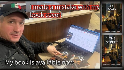 🎅 I made a mistake with my book cover! Thats ok it is now avalible for download.