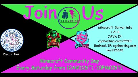 SuperGaming Community Day!!!