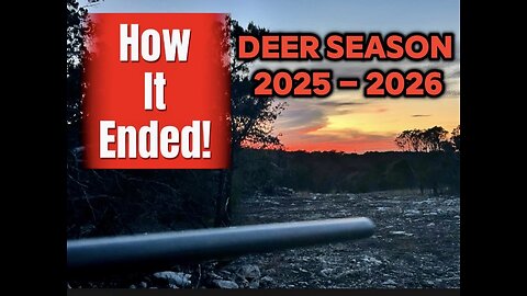 How This Deer Season Ended… See What Was Harvested
