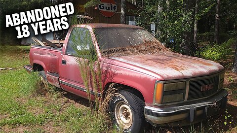 Will It Start? Abandoned 18 YEARS 1990 GMC STEPSIDE