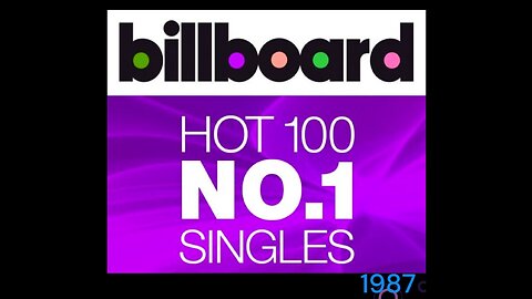 The USA Billboard number ones of 1987 - part 1