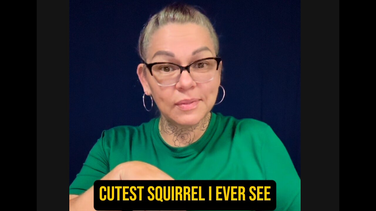 🚨 You See This Cutest Squirrel? 🐿️ #ASL #deaf #signlanguage