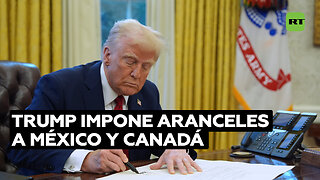 Trump impone aranceles a México y Canadá