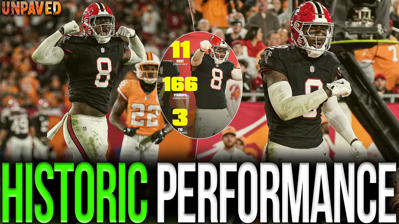 Kyle Pitts Has HISTORIC Performance As Falcons SHOCK Bucs! | UNPAVED