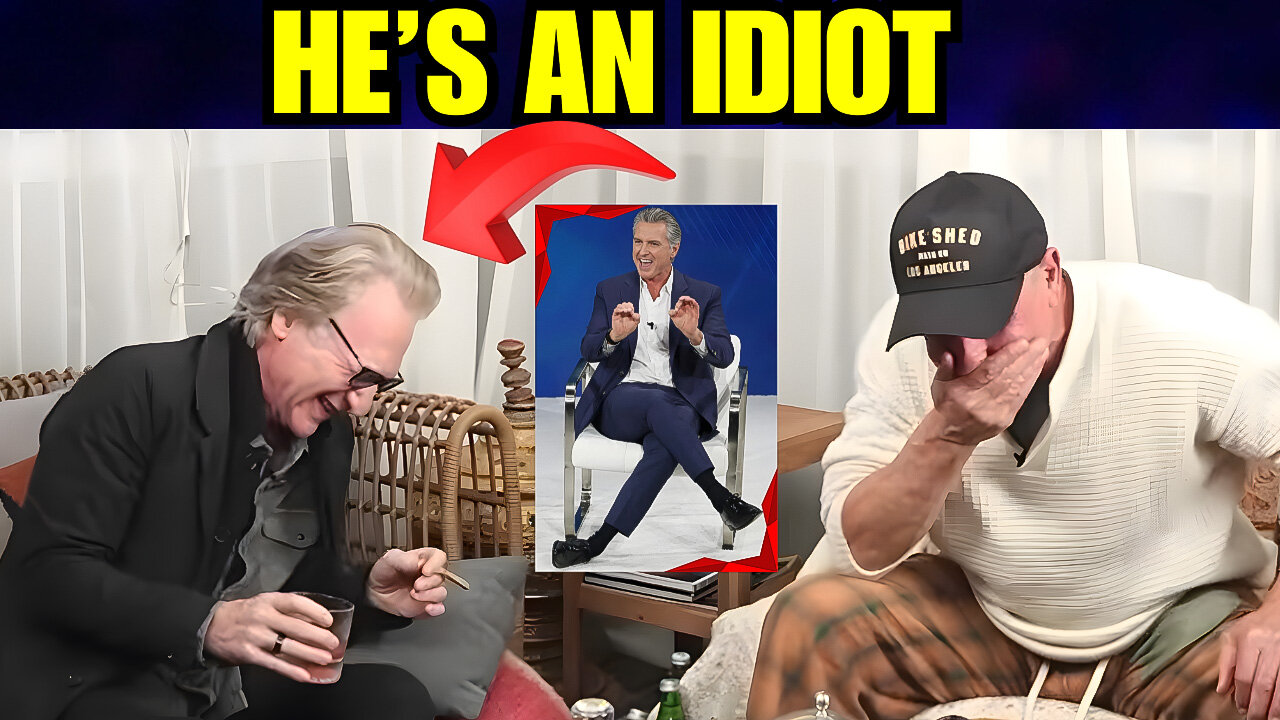 Bill Maher & Woody Can't Stop Laughing At Their Failing Business In California