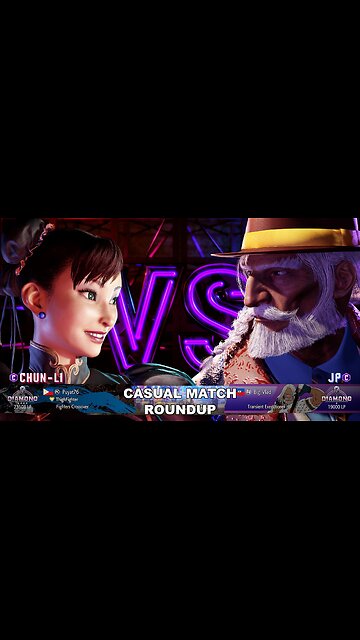 Kuya Kalbo SF6 Casual Match Roundup. Chun Li 4 star Diamond Rank [Hori Fight Stick]
