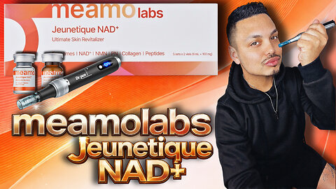 Join Me As I Micro Needle Using The NEW Jeunetique NAD+ For Ultimate Skin Rejuvenation.