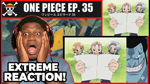 One Piece Episode 35 | Pirates’ Banquet! Escape from Drum Castle | Reaction
