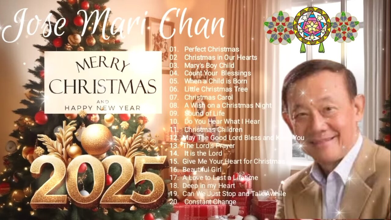 Jose Mari Chan - Christmas Songs🎅 ☃ ❄ Merry Christmas And Happy New Year 2025🥳