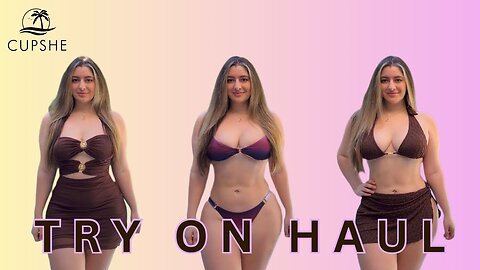 Cupshe Try On Haul! Dresses, Shapewear, Swimsuits