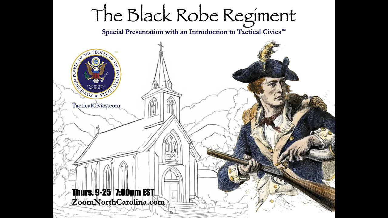 Special Presentation - Black Robe Regiment 9-25-25