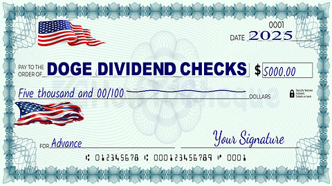 DOGE Dividend Checks