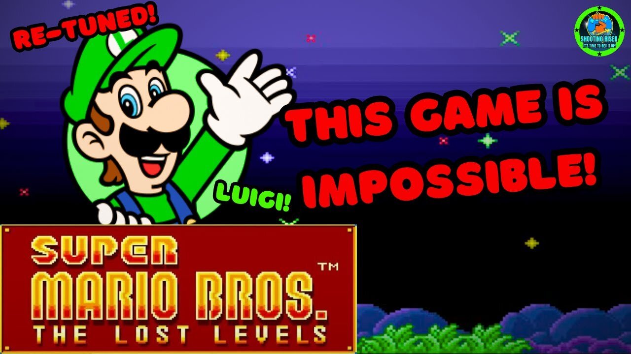 I CAN'T BEAT THIS GAME! THE IMPOSSIBLE Super Mario Bros the Lost Levels #live #mariogames RE-TUNED