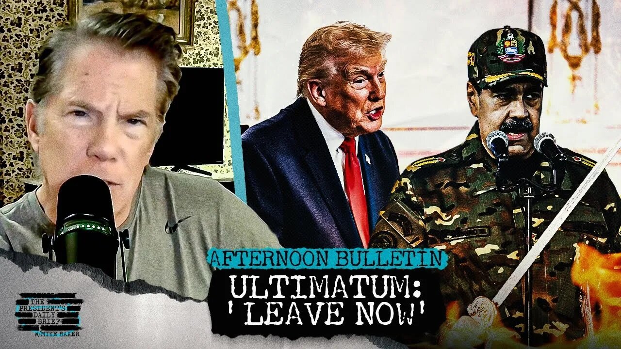 LEAVE NOW: Trump Delivers Final Ultimatum To Maduro In Tense Phone Call