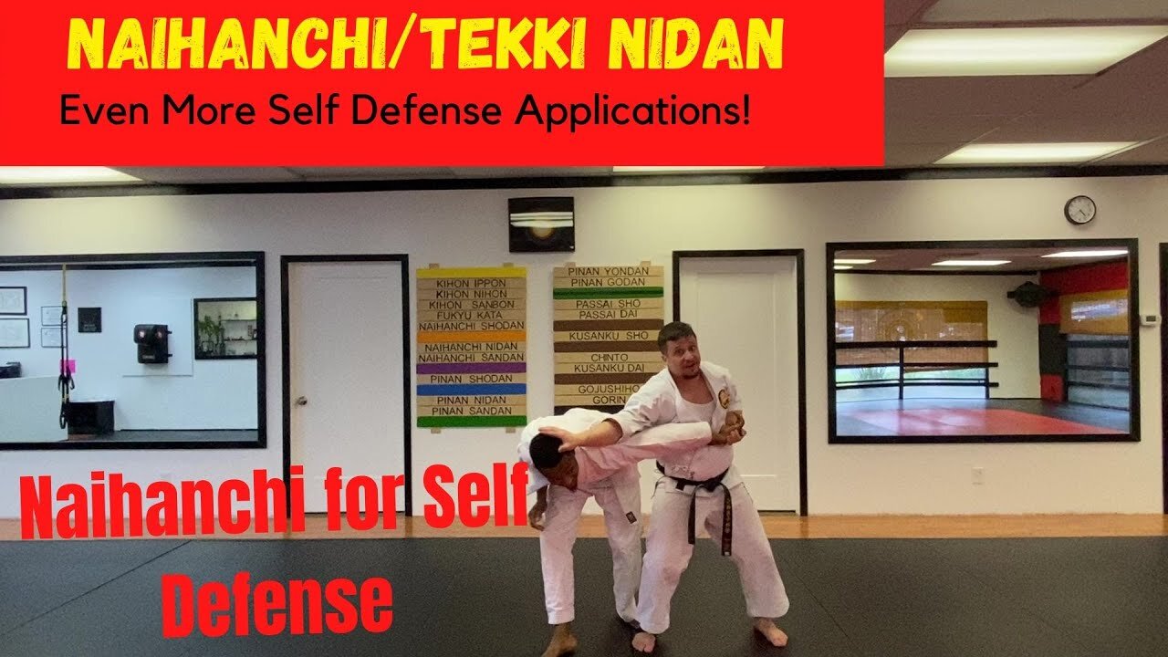 Naihanchi/Tekki Nidan: Even More Self Defense Applications!!!