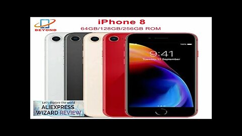 Original Apple iPhone 8 64GB/256GB 4.7' Retina IPS LCD NFC Fingerprint Factory Review