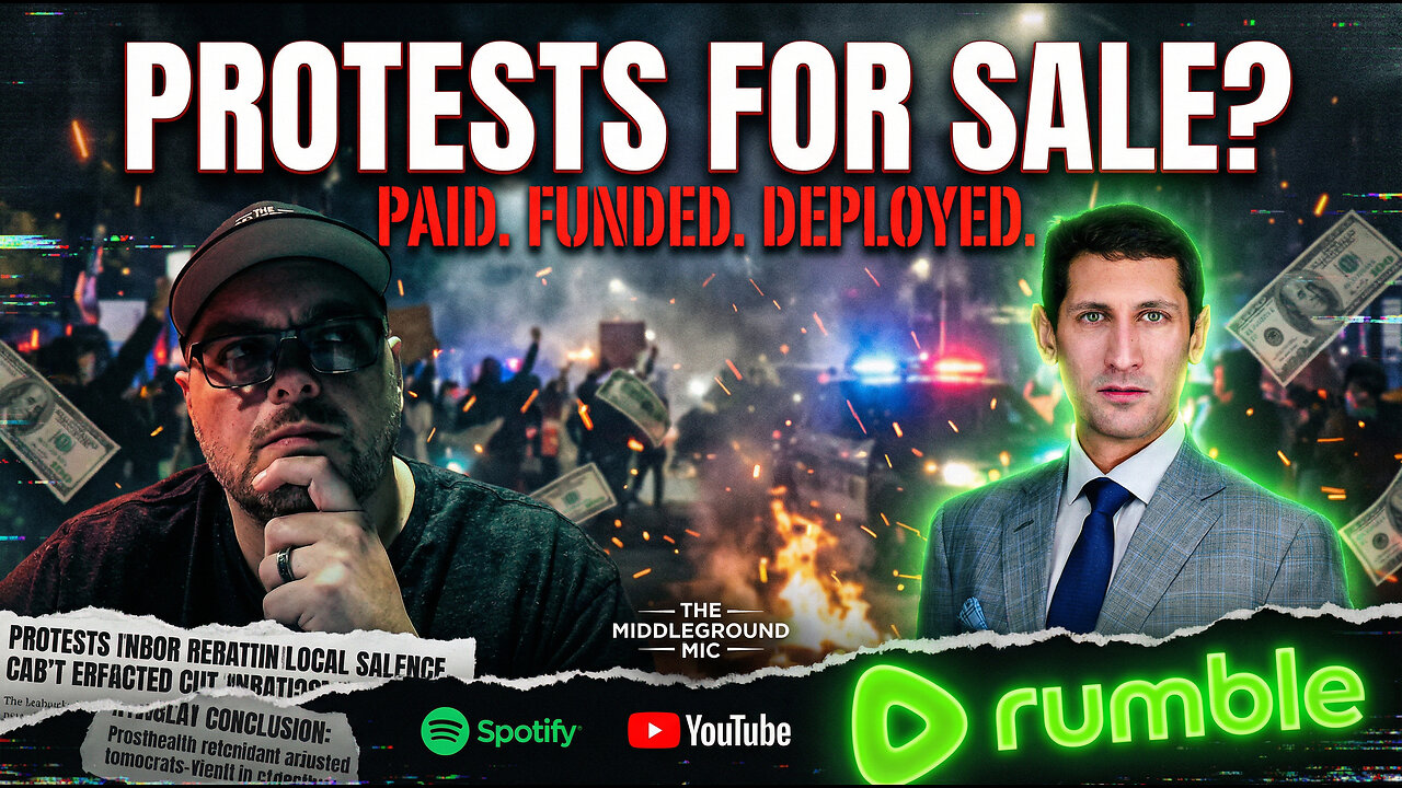 PAID PROTESTS?! Inside The Business of Manufactured Outrage w/ Adam Swart