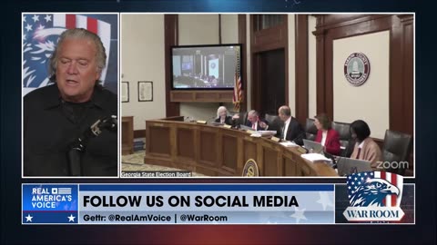 Bannon: Let Me Tell MSNBC And All You Guys, You're Going To Have ICE Around The Polling Places And You're Gonna Have Places Like Fulton County And These Other Counties Are Gonna Be Seized By The States To Make Sure You Can Actually Run A Compete