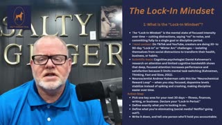 The Lock-In Mindset: How to Focus on Your Goals Without Burning Out