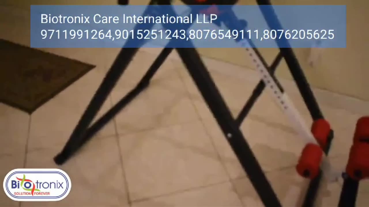 Inversion Table For Physiotherapy of Lower Back