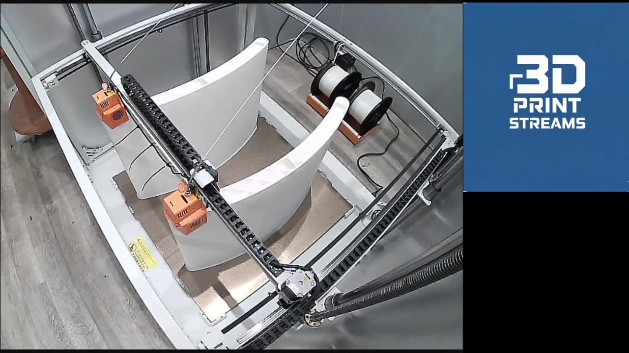 LIVE Large Format 3D Print - 09/28/2025