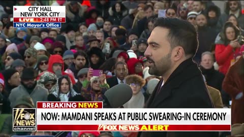 Zohran Mamdani Vows To Usher In Era Of 'Big Government' In Inaugural Speech