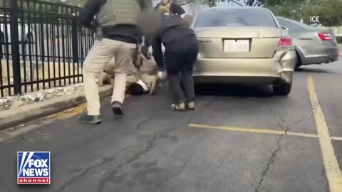 Illegal immigrant arrested by ICE after ramming multiple ICE vehicles