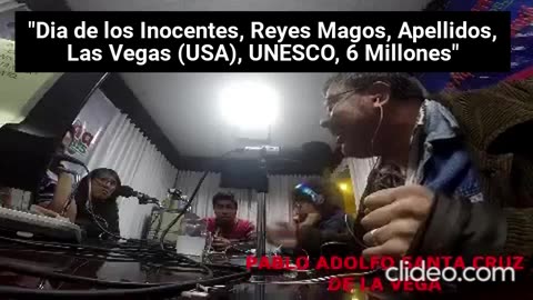 "Día de los Inocentes, Reyes Magos, Apellidos, Las Vegas (USA), UNESCO y 6 Millones"