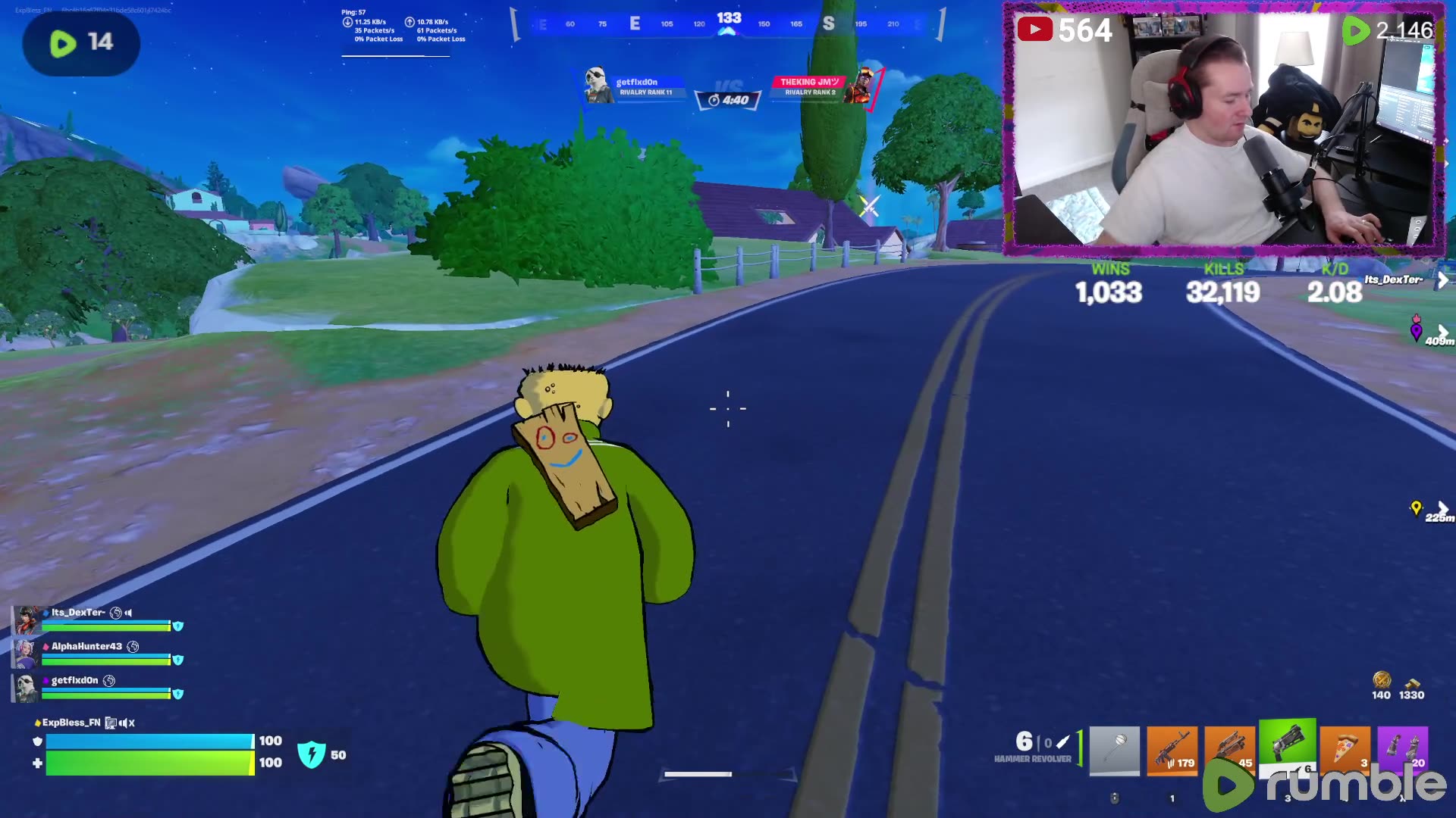 A Happy Happy Fortnite Sunday | #RumbleTakeover