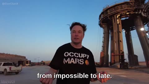Elon Musk: SpaceX Turns Impossible into Late