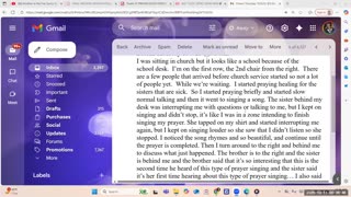 KRISTYN'S DREAM on Thursd 10-9-25 @ 5: 30 am: "I WAS SITTING in CHURCH, but It LOOKS LIKE A SCHOOL".