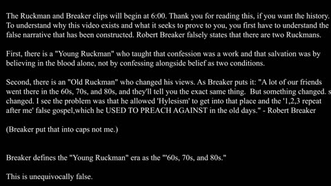 Dr. Peter Ruckman Preaching Sinner's Prayers (1980's Compilation)