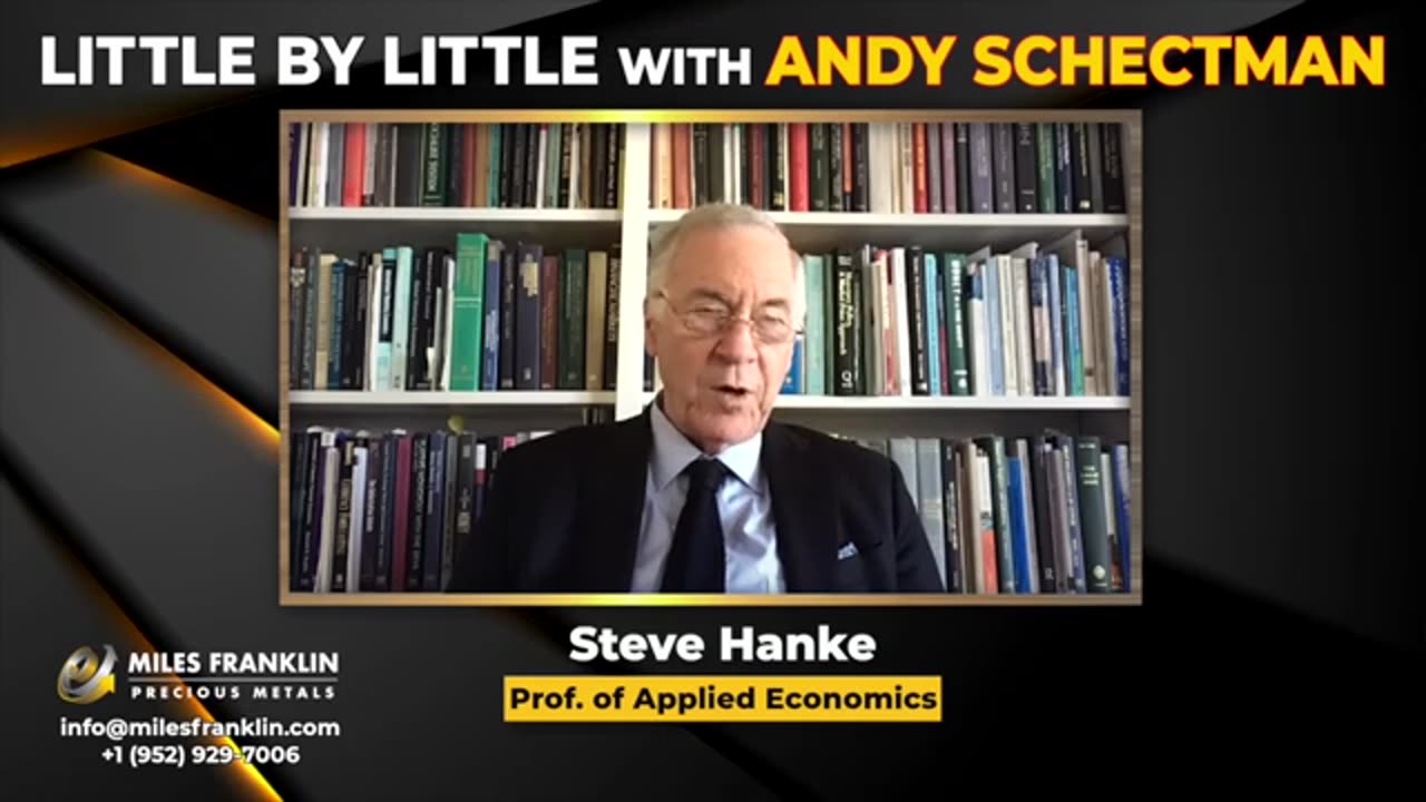 Steve Hanke Breaks It Down: A Masterclass in Real-World Economics