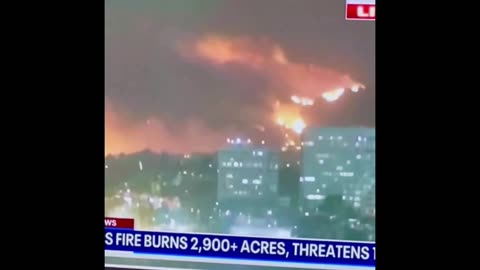 Mysterious streaks in the sky seen during CA wildfires