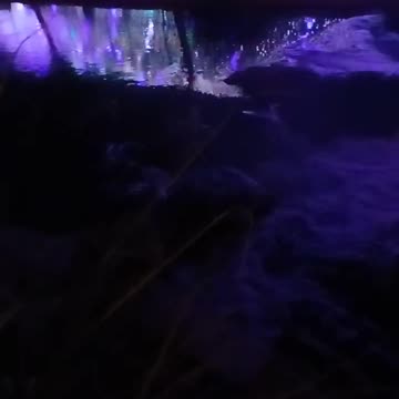 Water Fallin over rocks