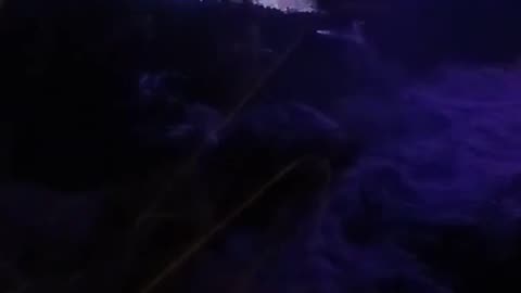 Water Fallin over rocks