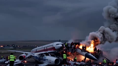 Recent footage of the South Korea plane crash