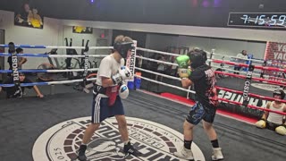 Joey sparring Axel. 2. 10/7/25
