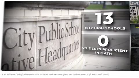 40% of Baltimore City High Schools Have ZERO Students Who Test at a Proficient Level in Math