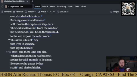 Book Of The 12: Zephaniah | The Swordsmith