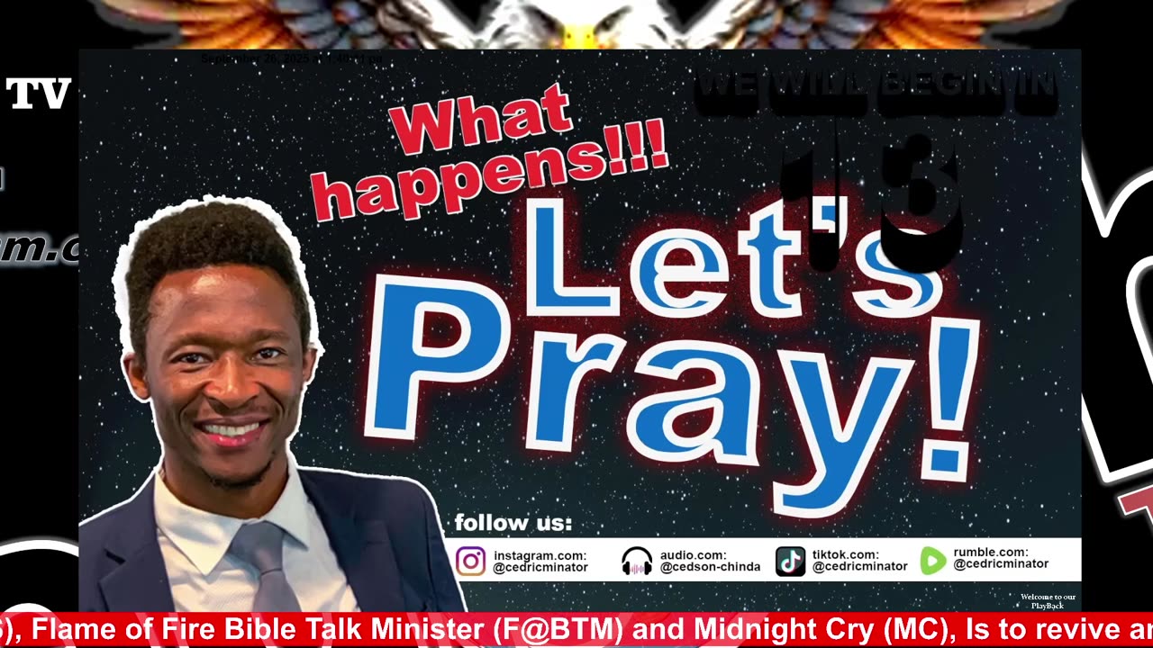What happens! let us Pray. | 09/26/2025