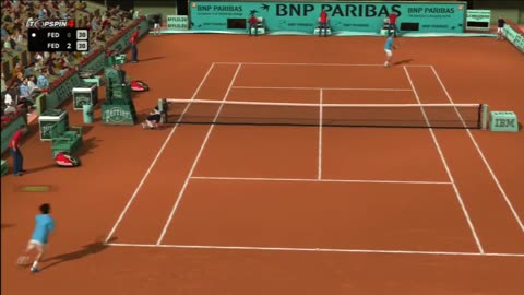 Top Spin 4 Online #35 Federer vs Agassi