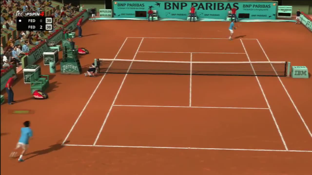 Top Spin 4 Online #35 Federer vs Agassi